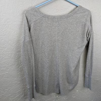 #158 Gray Small American Eagle Longsleeve