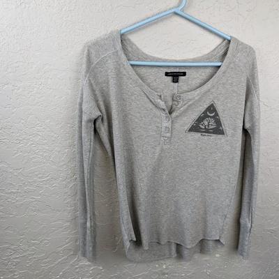 #158 Gray Small American Eagle Longsleeve