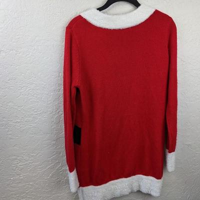 #164 Santa Claus Sweater Size Large