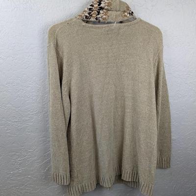 #173 Erika XXL Sweater With Scarf