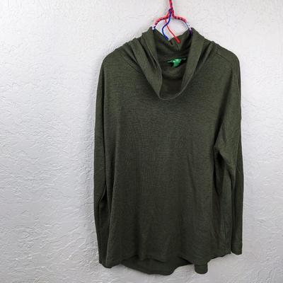 #180 Eco-Friendly Medium Green Sweater