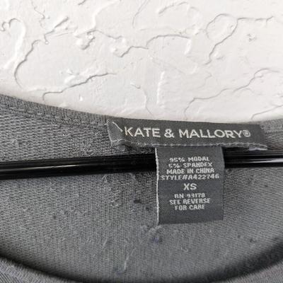 #188 Kate & Mallory XSmall Grey Sweater