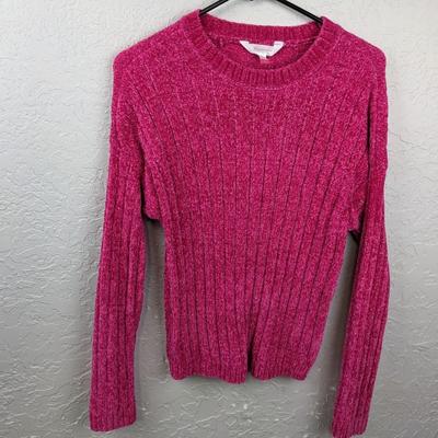 #195 Girl's Medium Pink Sweater