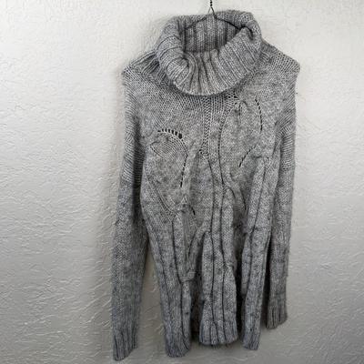 #213 Small Grey Italian Sweater