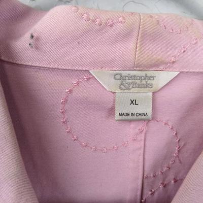 #218 Pink XLarge Christopher & Banks Jacket