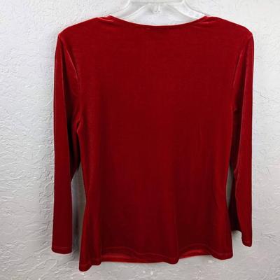 #219 Red Velvet Shirt