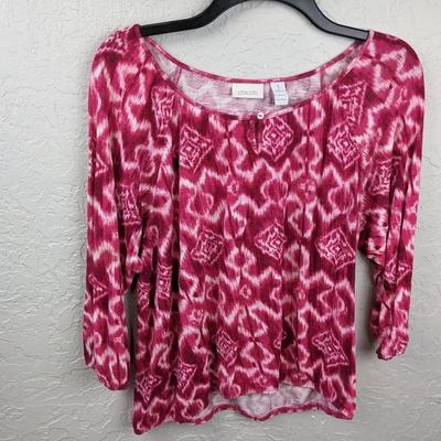 #223 Chico's Pink Top Size 1