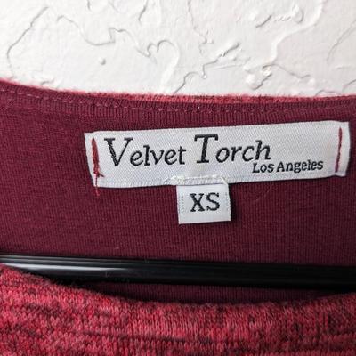 #231 Velvet Torch XSmall Red Dress