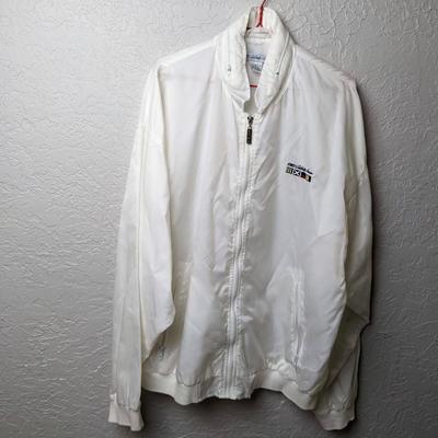 #232 Celebrity Cruises Large White Jacket