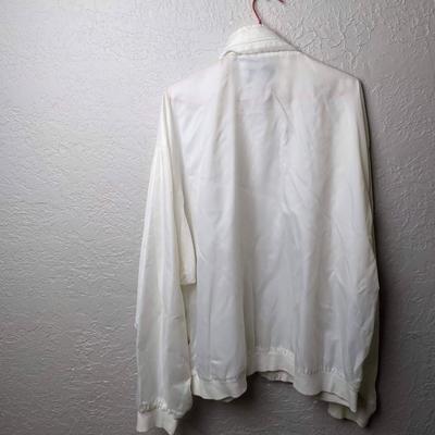 #232 Celebrity Cruises Large White Jacket