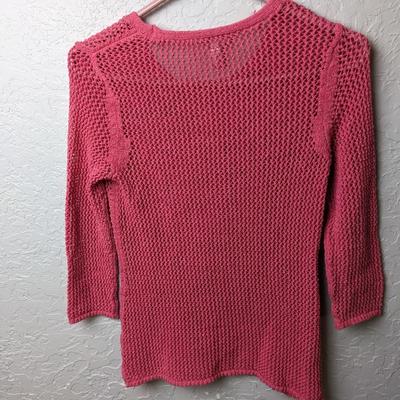 #233 Pink Chico's Sweater