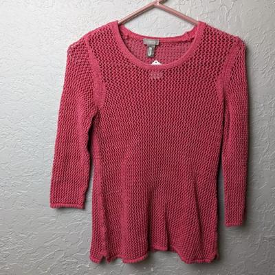 #233 Pink Chico's Sweater