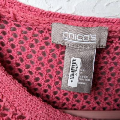 #233 Pink Chico's Sweater