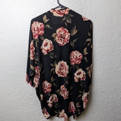 #235 Downeast Small Floral Cardigan