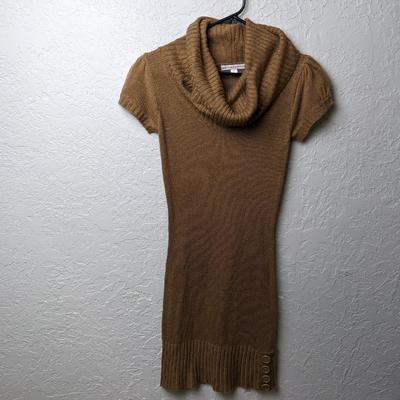 #236 Medium Brown Sweater Dress