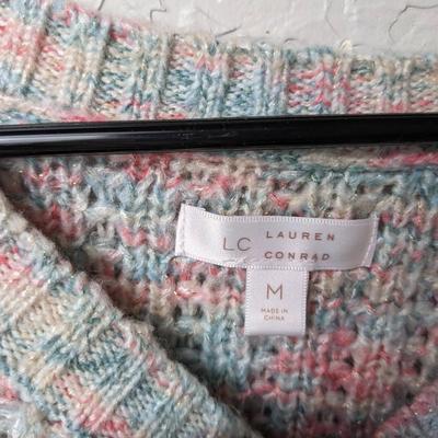 #239 Colorful Lauren Conrad Medium Size Sweater