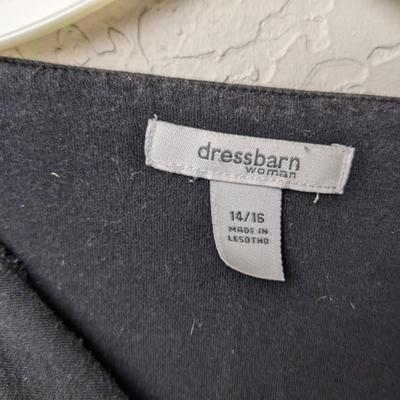 #243 Dress Barn Woman's 14/16 Gray Shirt