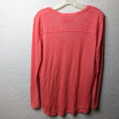 #247 Free People Pink Shirt With Tag
