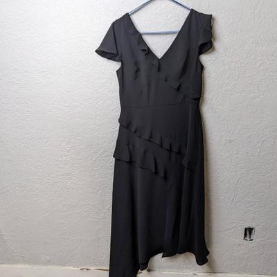 #250 Halston Heritage Black Dress