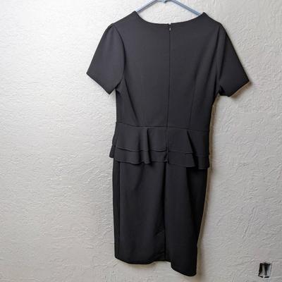 #251 Vintage Redifined Black Dress Size Large