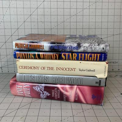 #270 Star Flight, From Potter's Field, Doll's Eyes and Janet Daley Books