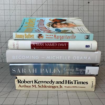 #274 Margaritaville, Becoming, Sarah Palin and More Books