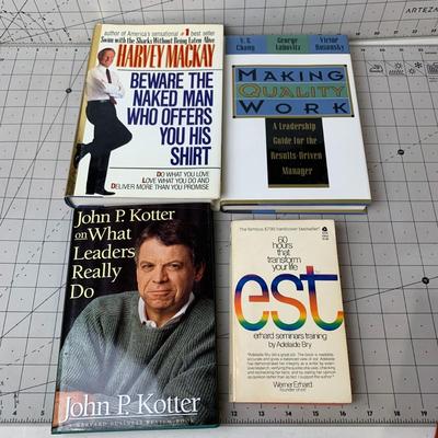 #280 Making Quality Work, Harvey Mackay and More Books