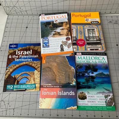 #281 Israel + Portugal + The Ionian Islands and Mallorca Travel Books