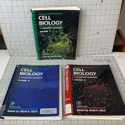 #284 Cell Biology A Lab Handbook Vol. 1-3