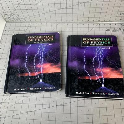#290 Fundamentals of Physics 5th Edition Vol. 1 and 2
