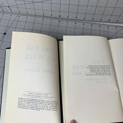 #293 Too Far To Walk and The Hostage Hardback Books