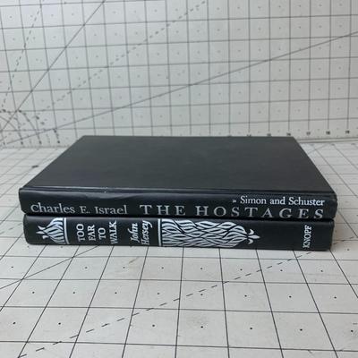 #293 Too Far To Walk and The Hostage Hardback Books