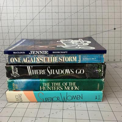 #296 Jennie, One Against The Storm, Where Shadows Go, The Time of Hunters Moon and Superior Women