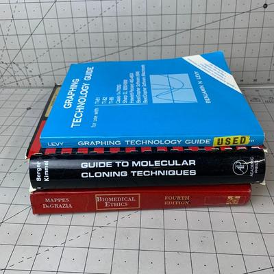 #299 Graphing Technology Guide, Molecular Cloning Techniques and Biomedical Ethics
