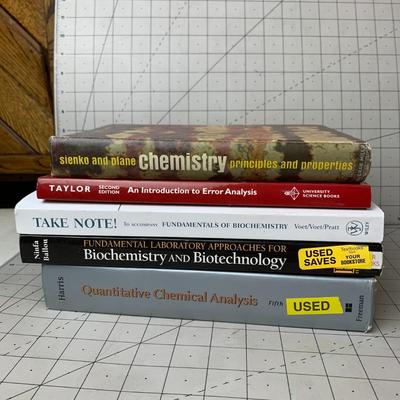 #302 Chemistry, Intro to Error Analysis, Fundamentals of Biochemistry and More