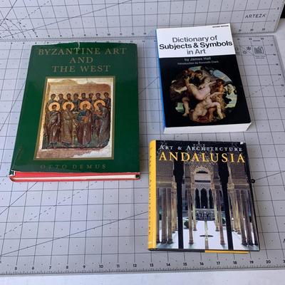 #306 Art/Architecture In Andalusia, Dictionary of Subjects & Symbols in Art and Zantine Art and The West