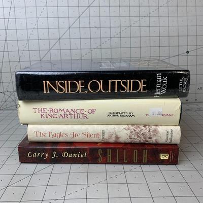 #310 Inside Outside, The Romance of King Arthur, The Bagels are Silent and Shiloh