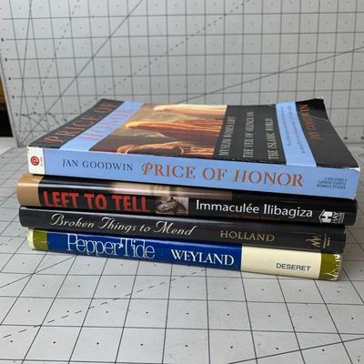 #313 Left To Tell, Price of Honor, Broken Things to Mend and Pepper Tide