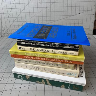 #319 The Satyricon, The Aeneid of Virgil, Plautus and More