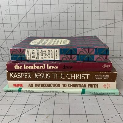 #320 Jesus The Christ, The Lombard Laws, An Intro to Christian Faith and More