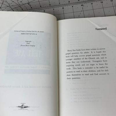 #330 LDS Eva Bell Werber Books and Please Tell Me