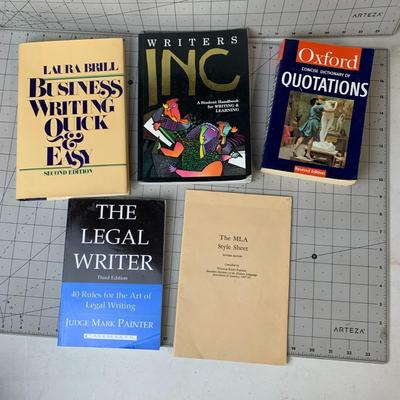 #342 Business Writing Quick & Easy, The Legal Writer, Writers Inc and More