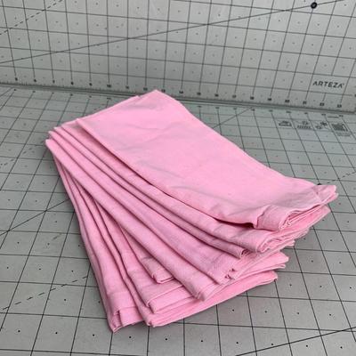 #347 Bubble Gum Pink Dinner Napkins