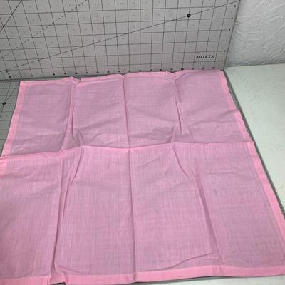 #347 Bubble Gum Pink Dinner Napkins