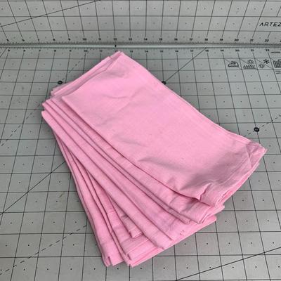 #347 Bubble Gum Pink Dinner Napkins