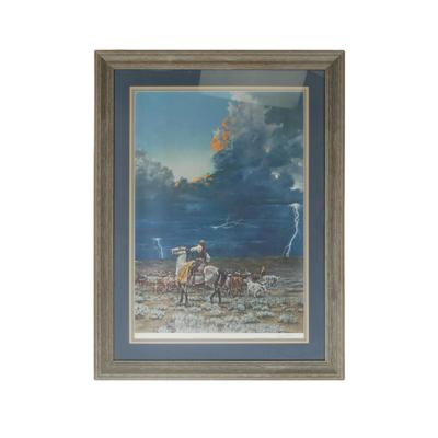 Limited Edition "Ready to Run" Double-Signed Framed Print by Gordon Phillips