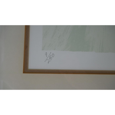 Signed Limited Edition "Brave Past" Lithograph by Maher Morcos (b. 1946)