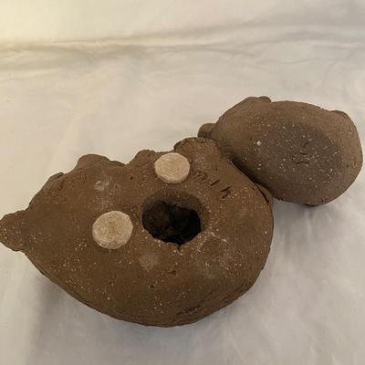 Vintage Signed Margaret Hudson Earth Arts Studio Clay Sculptures