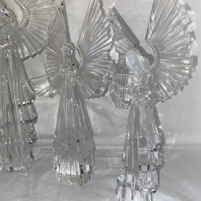 Vintage Plastic/Acrylic Angel Figurines
