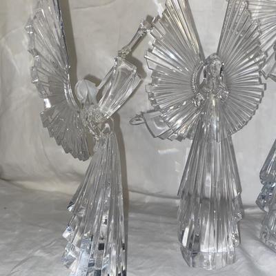 Vintage Plastic/Acrylic Angel Figurines
